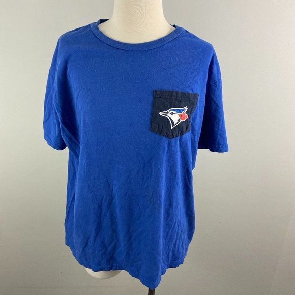 🌿4/$35 🌿TORONTO BLUE JAYS Blue Tee - Picture 2 of 6